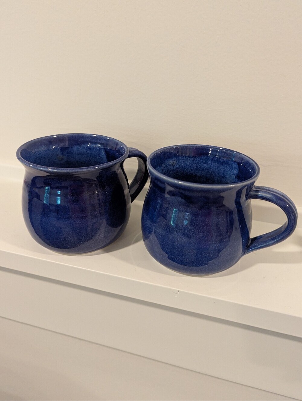 Handmade Deep Blue Mug Set - Picture 8 of 9